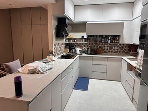Kitchen in 2 BHK Apartment at Raheja Atlantis, Lower Parel – for Sale