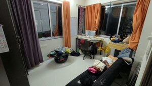 Living Room in 2 BHK Apartment at Goregaon Sukhniwas CHS, Goregaon West – for Rent