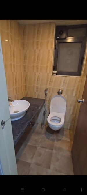 Bathroom in 1 BHK Apartment at Raymond Ten X Habitat, Pokhran Road No Two – for Rent