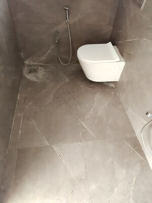 Bathroom in 3 BHK Apartment at Moreshwar 19 East, Nerul – for Rent