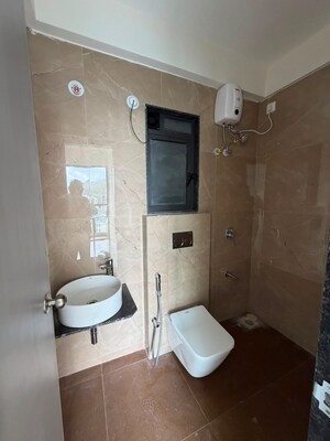 Bathroom in 1 BHK Apartment at Raymond Ten X Habitat, Pokhran Road No Two – for Rent