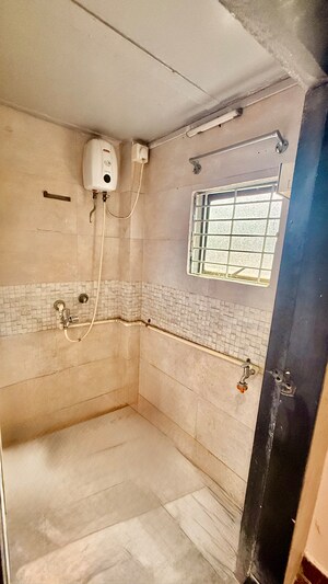 Bathroom in 2.5 BHK Independent House at Nirlon Knowledge Park, Goregaon East – for Rent