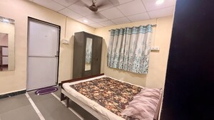 Bedroom in 2.5 BHK Independent House at Nirlon Knowledge Park, Goregaon East – for Rent