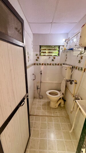 Bathroom in 2.5 BHK Independent House at Nirlon Knowledge Park, Goregaon East – for Rent