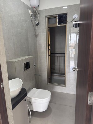 Bathroom in 2 BHK Apartment at Raymond Ten X Vibes, J K Gram – for Rent