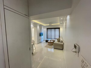 Hall in 2 BHK Apartment at Rustomjee Azziano Wing K, Thane West – for Rent