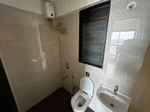 Bathroom in 1 BHK Apartment at Chandak 34 Park Estate, Goregaon West – for Rent