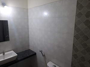 Bathroom in 3 BHK Apartment at Acme Ozone, Manpada – for Rent