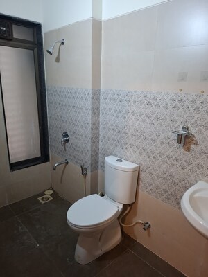 Bathroom in 3 BHK Apartment at Acme Ozone, Manpada – for Rent