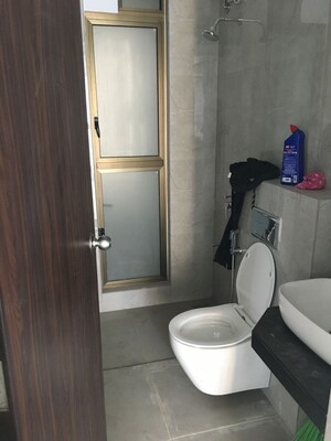 Bathroom in 2 BHK Apartment at Raymond Ten X Habitat, Pokhran Road No Two – for Sale