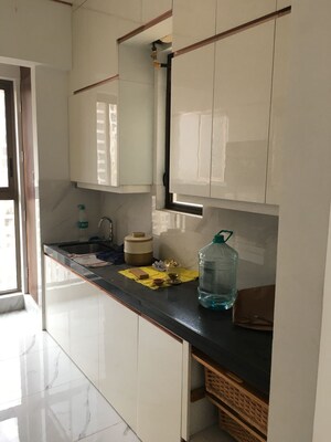 Kitchen in 2 BHK Apartment at Raymond Ten X Habitat, Pokhran Road No Two – for Sale