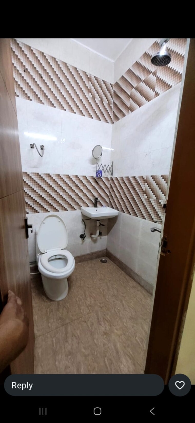 Bathroom, vasundhara sector 6 3 Bedroom 1366 Sq.Ft. Builder Floor In Vasundhara Sector 6 Ghaziabad 10651740