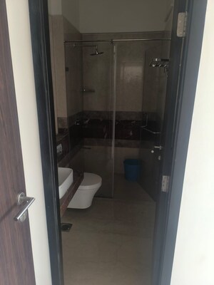 Bathroom in 3 BHK Apartment at Kalpataru Radiance, Goregaon West – for Rent