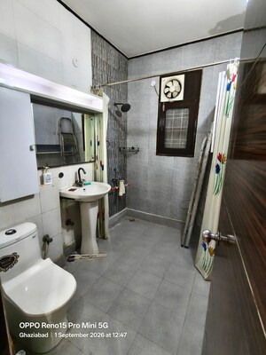 Balcony in 4 BHK Builder Floor at Niti Khand I – for Rent