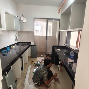 Kitchen in 3 BHK Apartment at Yashwin Orizzonte, Kharadi – for Rent
