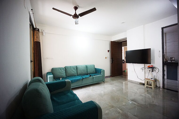 Living Room, hanspura 3 Bedroom 162 Sq.Yd. Apartment In Hanspura Ahmedabad 10651823
