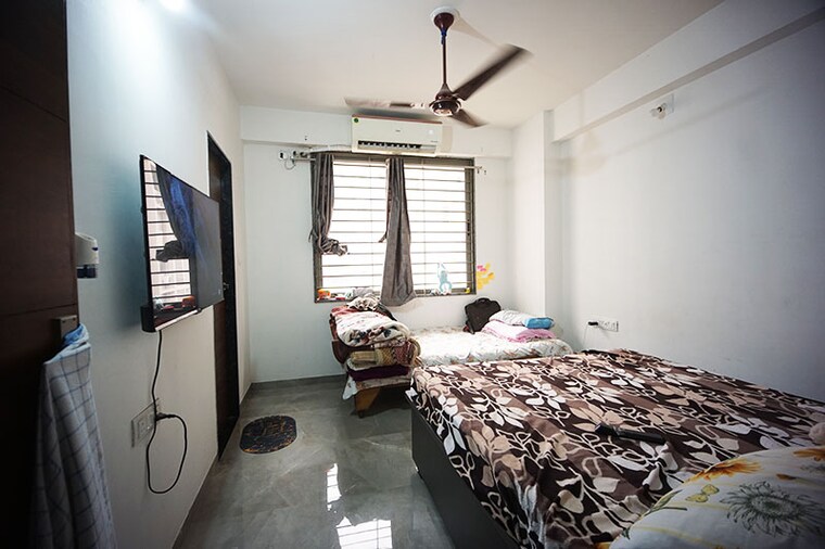 Bedroom, hanspura 3 Bedroom 162 Sq.Yd. Apartment In Hanspura Ahmedabad 10651823