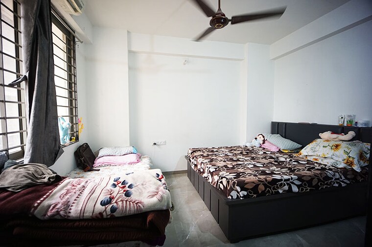 Bedroom, hanspura 3 Bedroom 162 Sq.Yd. Apartment In Hanspura Ahmedabad 10651823