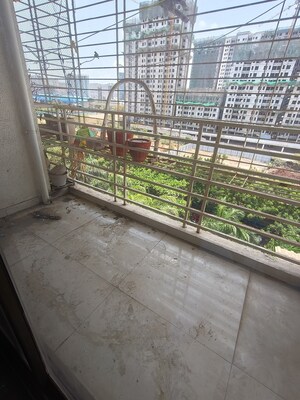 Balcony in 3 BHK Apartment at Millenium Icon Apartment, Kharghar – for Rent