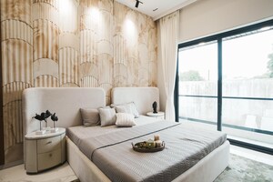 Bedroom in 4 BHK Apartment at Khanpur – for Sale