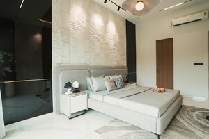 Bedroom in 4 BHK Apartment at Khanpur – for Sale