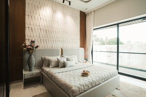 Bedroom in 4 BHK Apartment at Khanpur – for Sale
