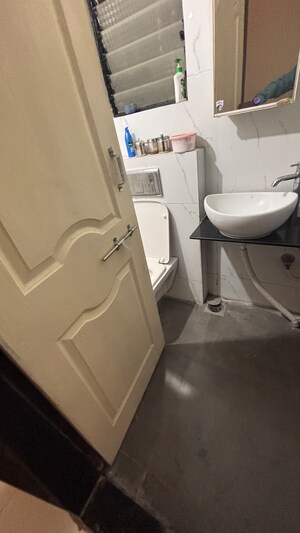 Bathroom in 3 BHK Apartment at Kohinoor Vayona, Pimpri – for Rent