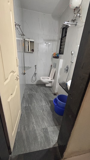 Bathroom in 3 BHK Apartment at Kohinoor Vayona, Pimpri – for Rent