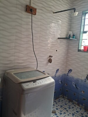 Bathroom in 3 BHK Apartment at Magarpatta City Roystonea, Hadapsar – for Rent