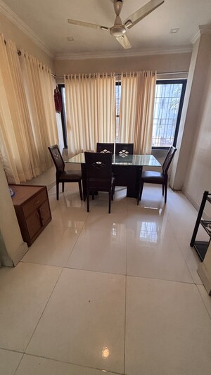 Dining area in 3 BHK Apartment at Kohinoor Vayona, Pimpri – for Rent
