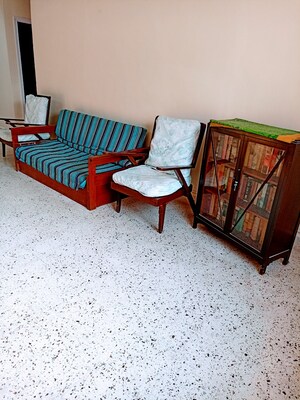 Living Room in 2 BHK Apartment at Shantiban CHS, Kothrud – for Rent