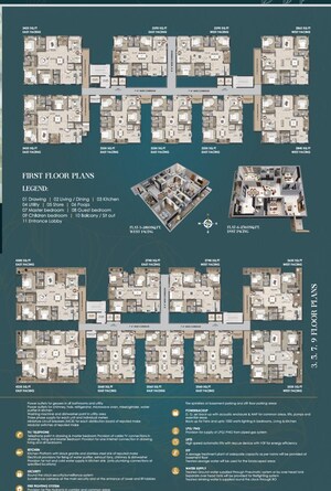 Master Plan in 2 BHK Apartment at Tadepalli – for Sale