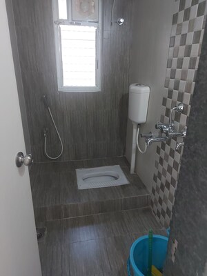 Bathroom in 3 BHK Apartment at SAA Sai Avishkar, Dhayari – for Rent