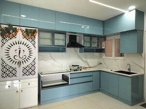 Kitchen in 3 BHK Apartment at ASBL Springs, Pocharam – for Rent