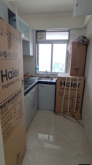 Kitchen in 1 BHK Apartment at Sethia Imperial Avenue, Malad East – for Rent