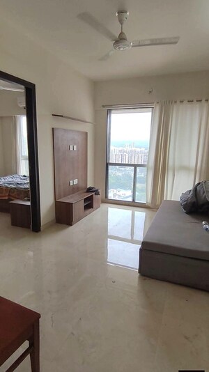 Living Room in 1 BHK Apartment at Sethia Imperial Avenue, Malad East – for Rent