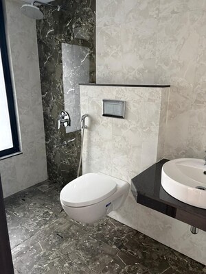 Bathroom in 2 BHK Apartment at Duville Riverdale Grove, Kharadi – for Rent