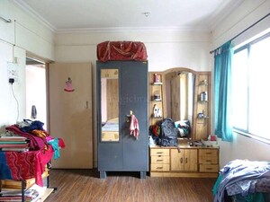 Bedroom in 2 BHK Apartment at Woodland Apartments, Kothrud – for Rent