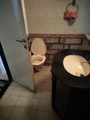 Bathroom in 2 BHK Apartment at Mahindra Mahendra Gesco, Goregaon West – for Rent