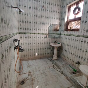 Bathroom in 3 BHK Apartment at Sainik Colony – for Rent