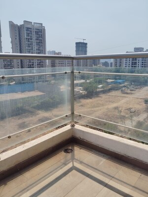 Balcony in 3 BHK Apartment at Icon Westwood Estates, Wakad – for Rent