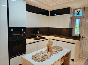 Kitchen in 4 BHK Builder Floor at Emaar Marbella, Sector 66 – for Sale