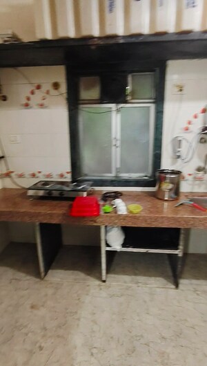 Kitchen in 1 BHK Apartment at Sanghvi Sanghvi Nagar, Mira Road East – for Rent