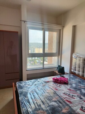 Bedroom in 2 BHK Apartment at Nyati Exuberance 1, Undri – for Rent