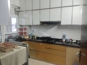 Kitchen in 3 BHK Apartment at Vaishali Nagar – for Rent