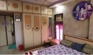 Living Room in 2 BHK Apartment at Valentine Apartment, Khar West – for Rent