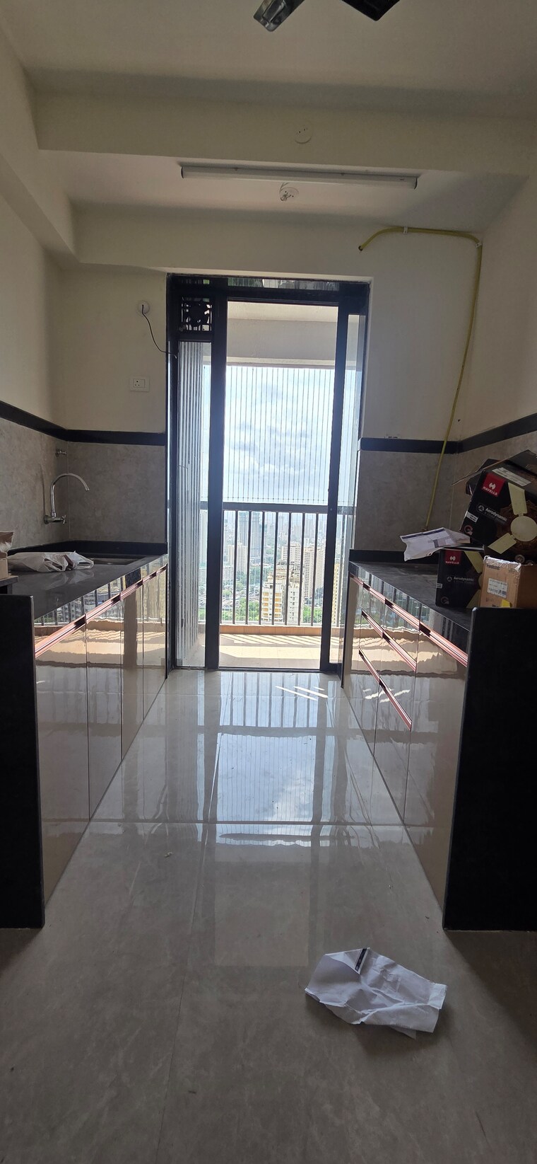 Kitchen, spring-hills 2 Bedroom 700 Sq.Ft. Apartment In Manpada Thane 10652099