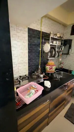 Kitchen in 2 BHK Apartment at Kharghar – for Rent