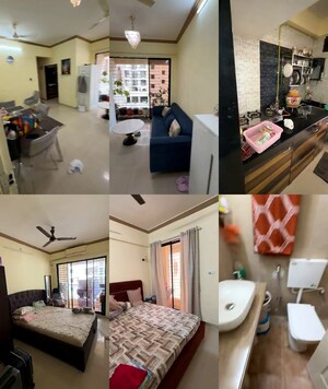 Living Room in 2 BHK Apartment at Kharghar – for Rent