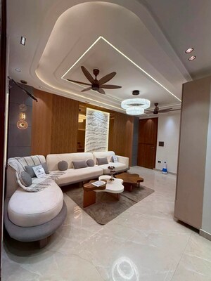 Living Room in 4 BHK Builder Floor at Uttam Nagar – for Sale
